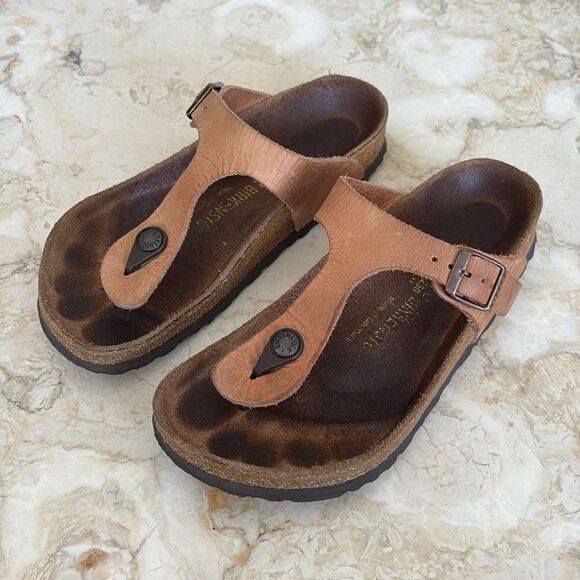 Birkenstock Birko-Flor Gizeh Ginger Brown - Picture 5 of 13